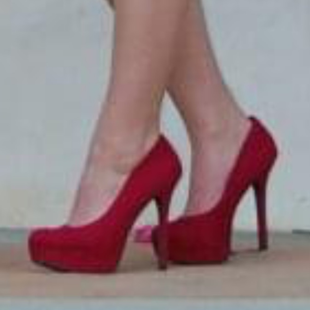 Red Pump Heels